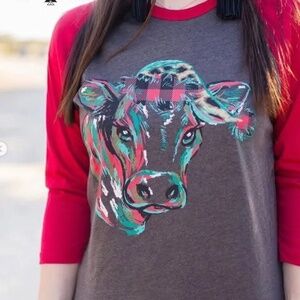 Holly Cow Baseball Shirt
